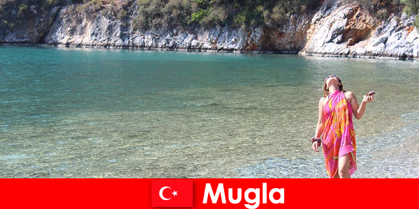 Ngày lễ Bãi biển ở Mugla, một trong những thủ phủ tỉnh nhỏ nhất Thổ Nhĩ Kỳ