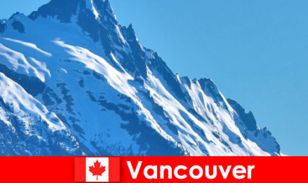 Thành phố Vancouver ở Canada là mục tiêu chính của du lịch leo núi