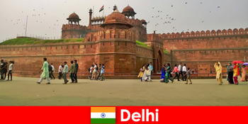 Cuộc sống rung động ở Delhi Ấn Độ cho du khách văn hóa từ khắp nơi trên thế giới