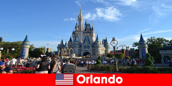 Kỳ nghỉ gia đình với trẻ em tại công viên giải trí Disneyland Orlando Hoa Kỳ