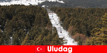Chuyến đi kỳ nghỉ phổ biến cho người trượt tuyết đến Uludag Thổ Nhĩ Kỳ là ngay bây giờ