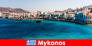 Điểm đến nổi tiếng với những bãi biển đẹp ở Mykonos Hy Lạp