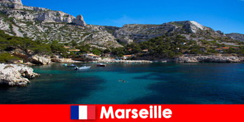 Mặt trời và biển ở Marseille Pháp cho kỳ nghỉ hè đặc biệt
