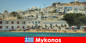Thành phố mykonos trắng là điểm đến mơ ước của nhiều người nước ngoài ở Hy Lạp