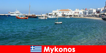 Đối với khách du lịch giá rẻ và dịch vụ tốt trong khách sạn ở Mykonos Hy Lạp xinh đẹp